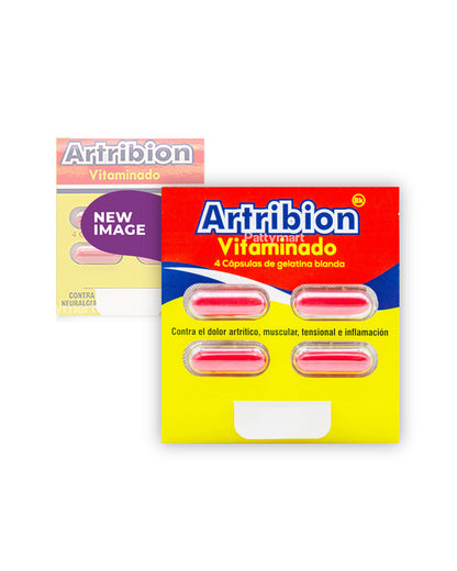 Artribion Vitaminado gelcaps Biokemical Display