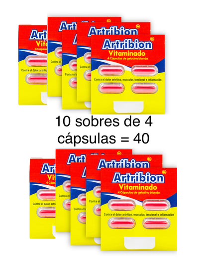 Artribion Vitaminado gelcaps Biokemical Display