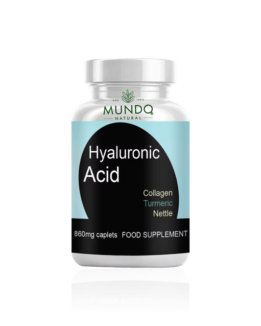 Ácido hialurónico con colágeno y cúrcuma (60 cápsulas) suplemento
