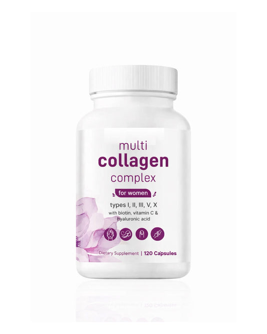 Colageno Múltiple de Micro Ingredients - Multi Collagen Peptides 120 Cap