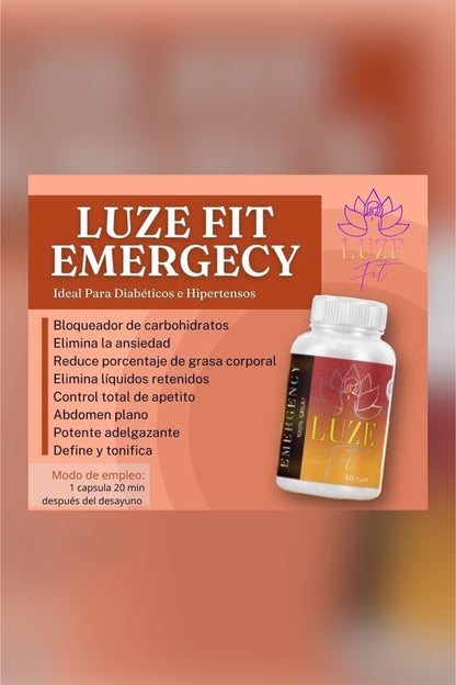 LUZE FIT EMERGENCY Para Diabéticos e Hipertensos