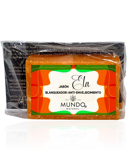 Jabón facial ELA Blanqueador/Antienvejecimiento - Facial soap WHITENING / ANTI AGING SOAP