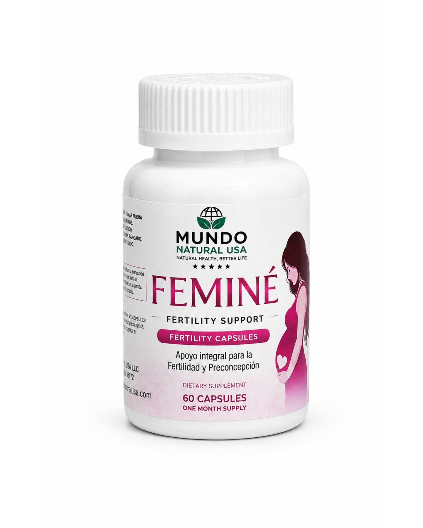 FEMINÉ Fertility Support | Fórmula para Preconcepción | 60 Cápsulas