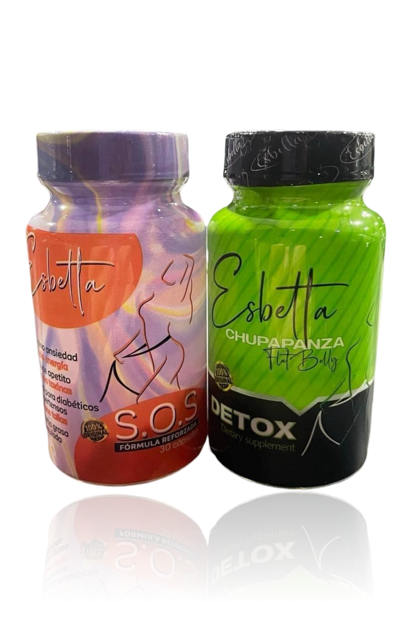 Esbelta Sos + Detox - diseñado para personas con alta presión y diabetes