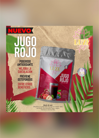 Luze Fit Jugo Rojo