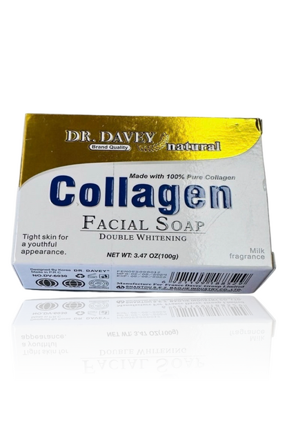 jabón facial Dr. Davey Collagen Whitening Soap 100g