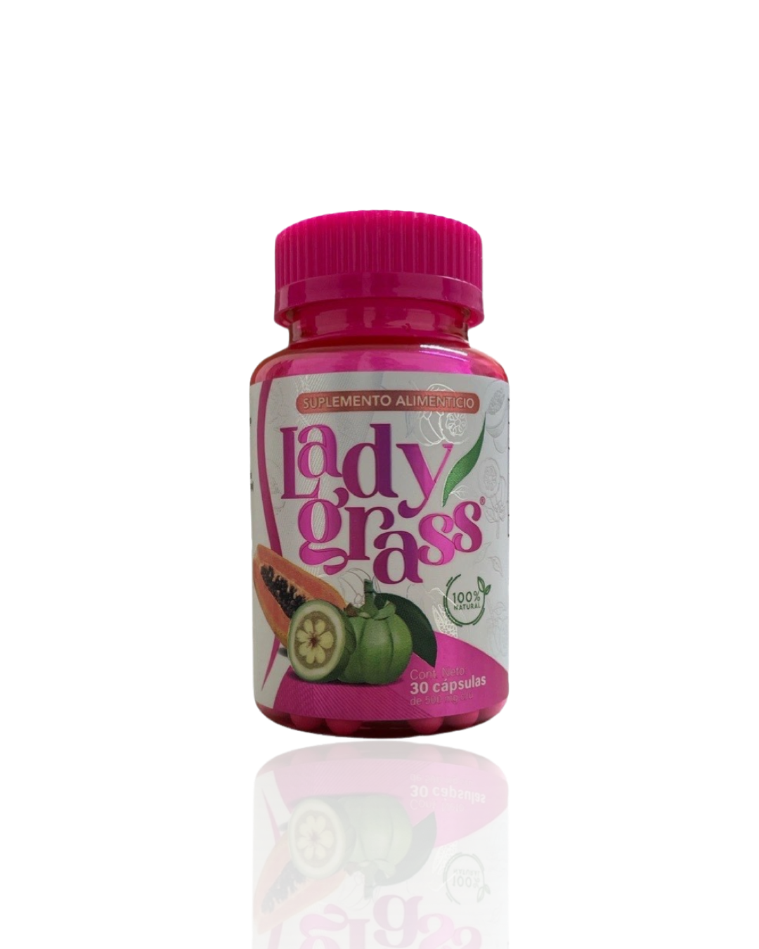 Lady grass 30 cápsulas, Auxiliar en los tratamientos para el control de peso.