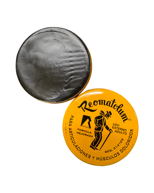 Pomada Reomatolum Fórmula Mejorada | Uso Externo para Masaje Corporal (50g)