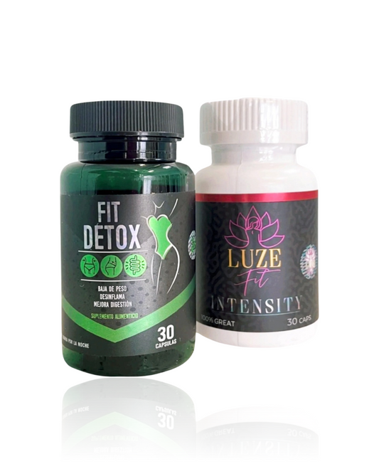 Luze fit intensity y Fit Detox Kit
