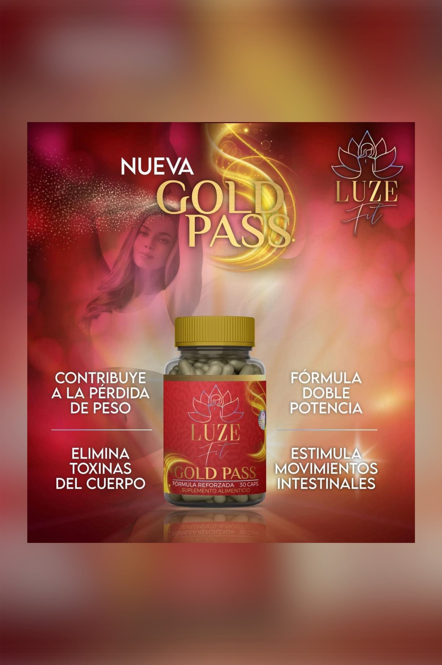 Luze fit pase de oro