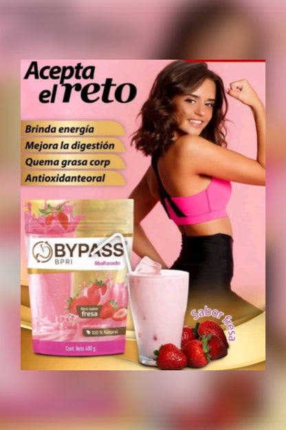 ByPass Bpri shake 400g sabor fresa