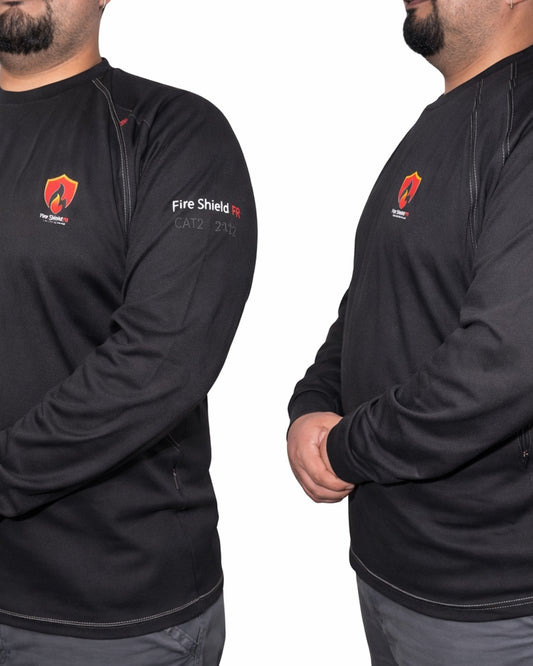 🔥 Fire Shield FR CAT2 – Camisa de Trabajo Flame Resistant 🔥