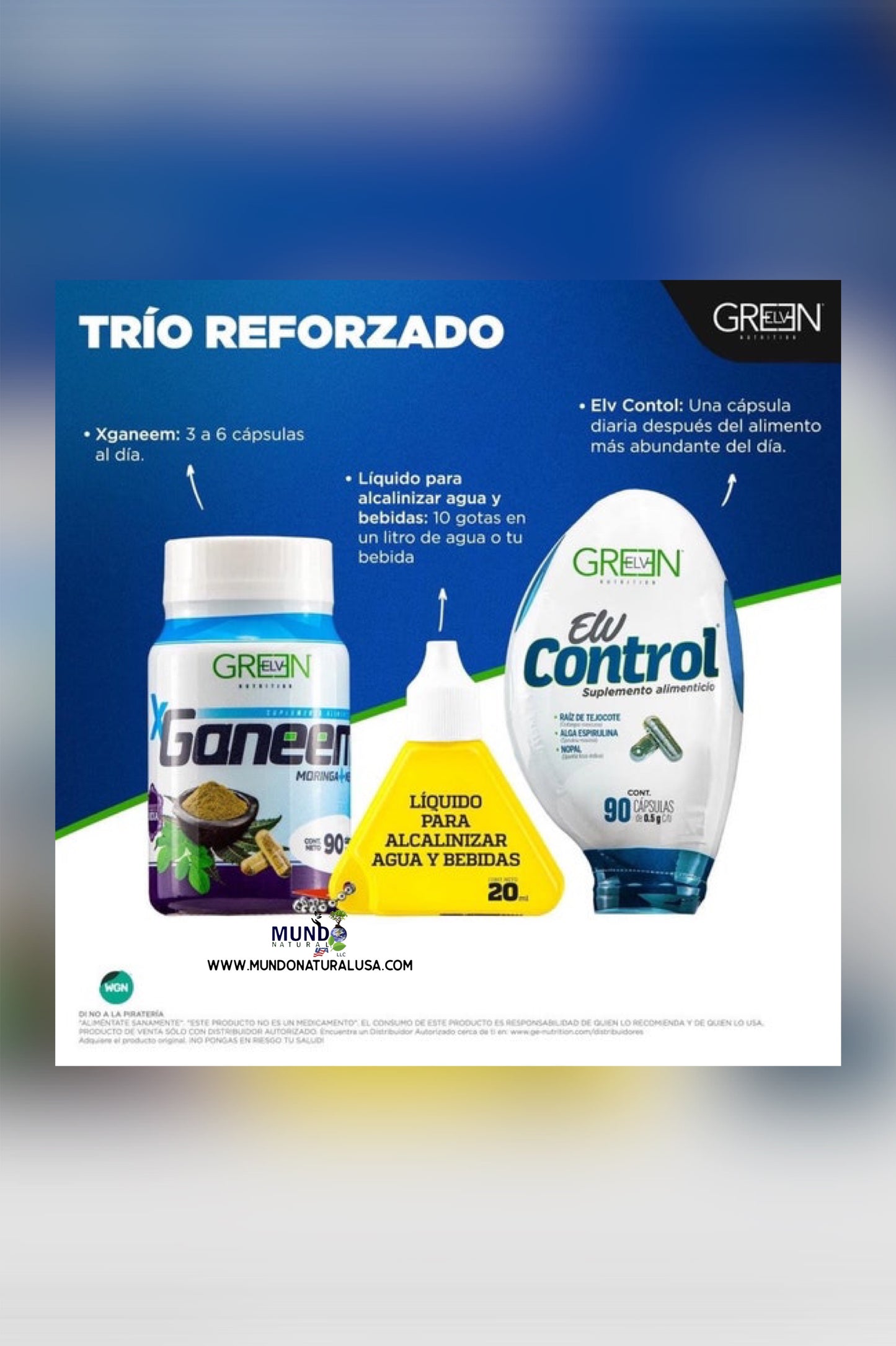 Raiz de tejocote elv control kit