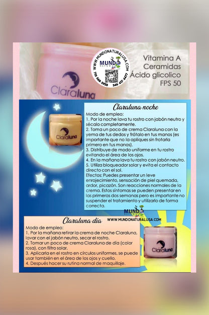 ClaraLuna crema facial de dia