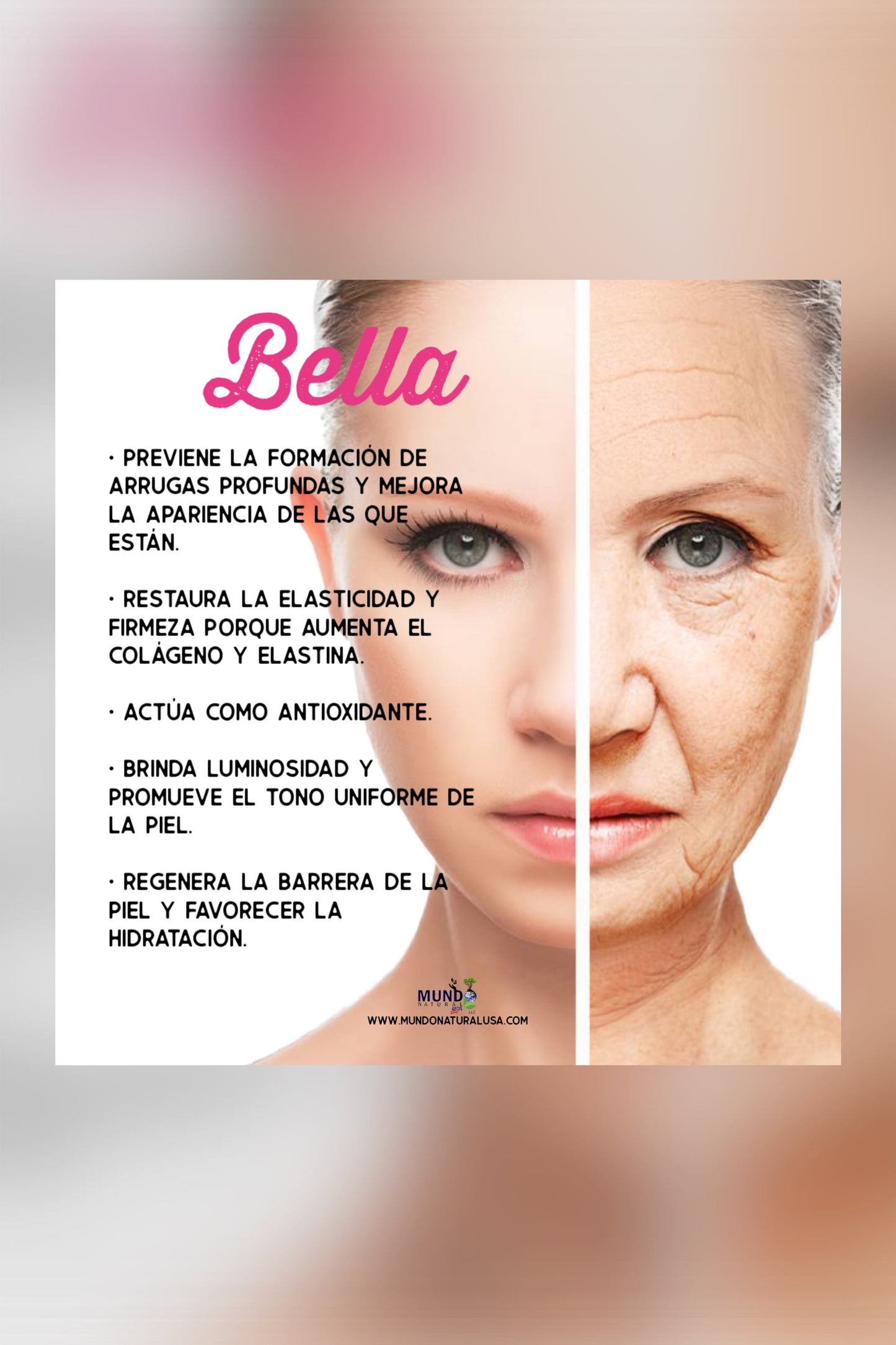 1- BELLA serum kit facial Dia, Noche, Contorno de ojos - kit serum facial Día, Noche, Contorno de ojos