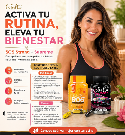 Esbelta SOS STRONG – Suplemento Alimenticio