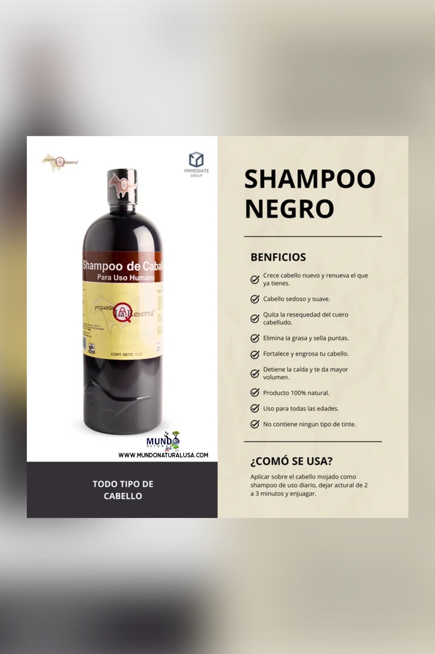 Shampoo Yeguada La Reserva