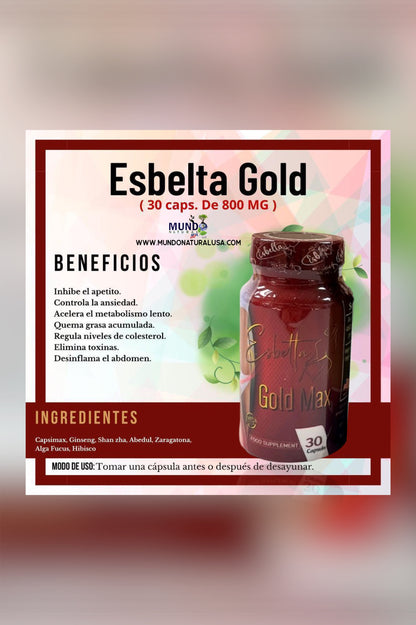 Esbelta Gold Max + Detox