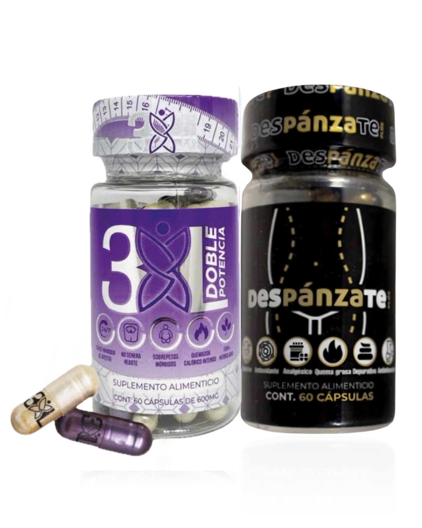 3XL Potencia Doble y Despanzate Plus