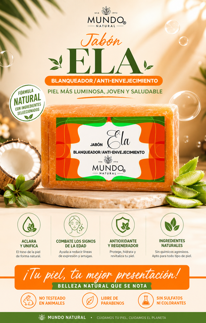 La Milagrosa y crema facial + Jabón Ela