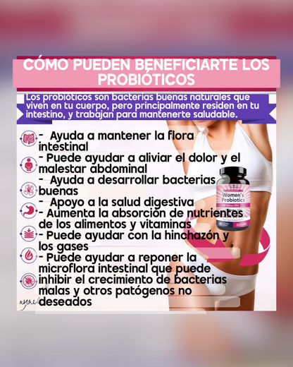 Probiótico para Mujeres - Mundo Natural USA