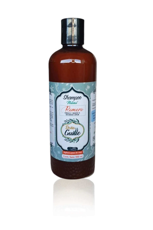 Rosemary Shampoo extra concentrated with more than 22 herbs.